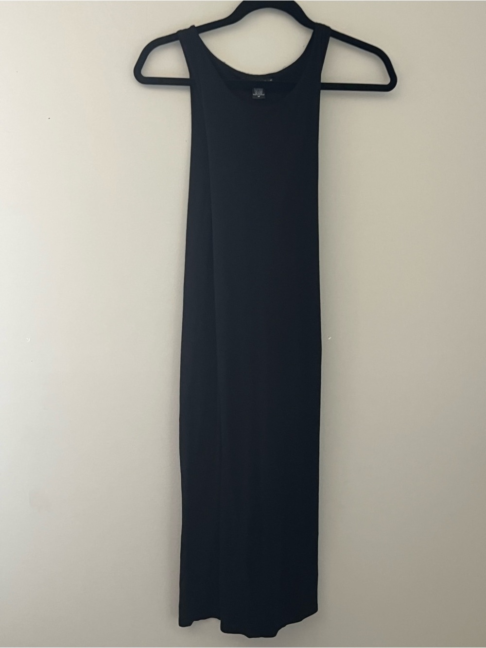 American Dream Black Sleeveless Maxi Dress Size M